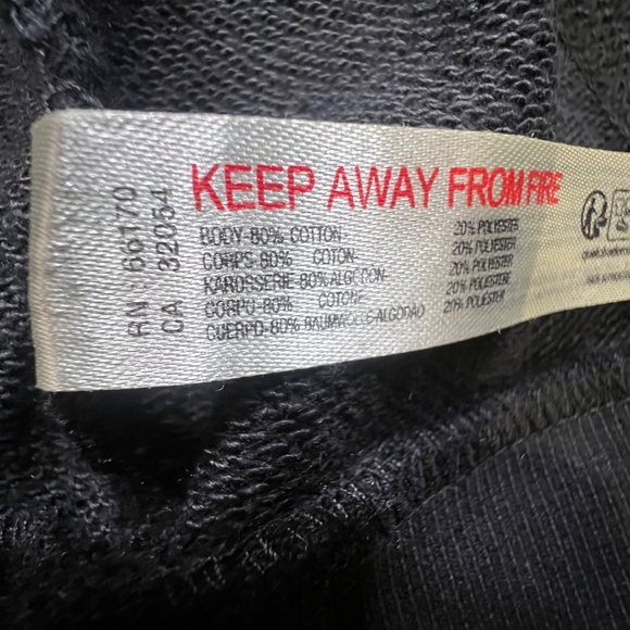 FP Movement By Free People High Jump Full-Zip Sweatshirt, Sz Large, Black/Gray - Picture 12 of 16